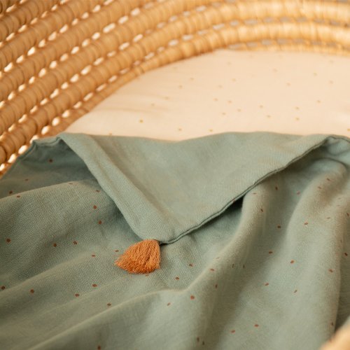 Couverture d'été Treasure Sweet Dots - Eden Green