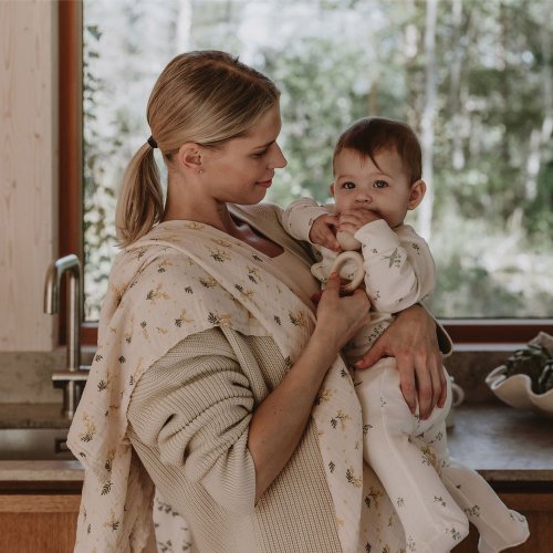 Couverture lange Mimosa