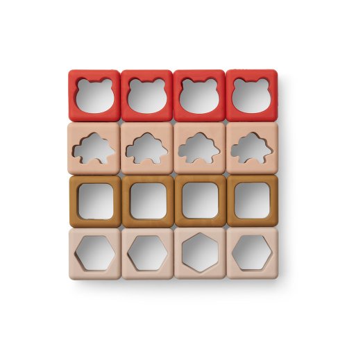 Cubes empiler Loren - Rose mix