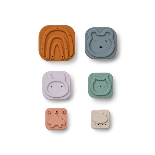 Cubes à empiler Zuzu - Multi mix