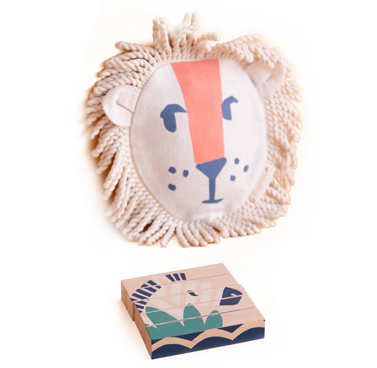 Puzzle blocs en bois Animaux Sauvages