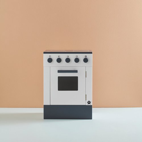 Cuisinière en bois - Blanc