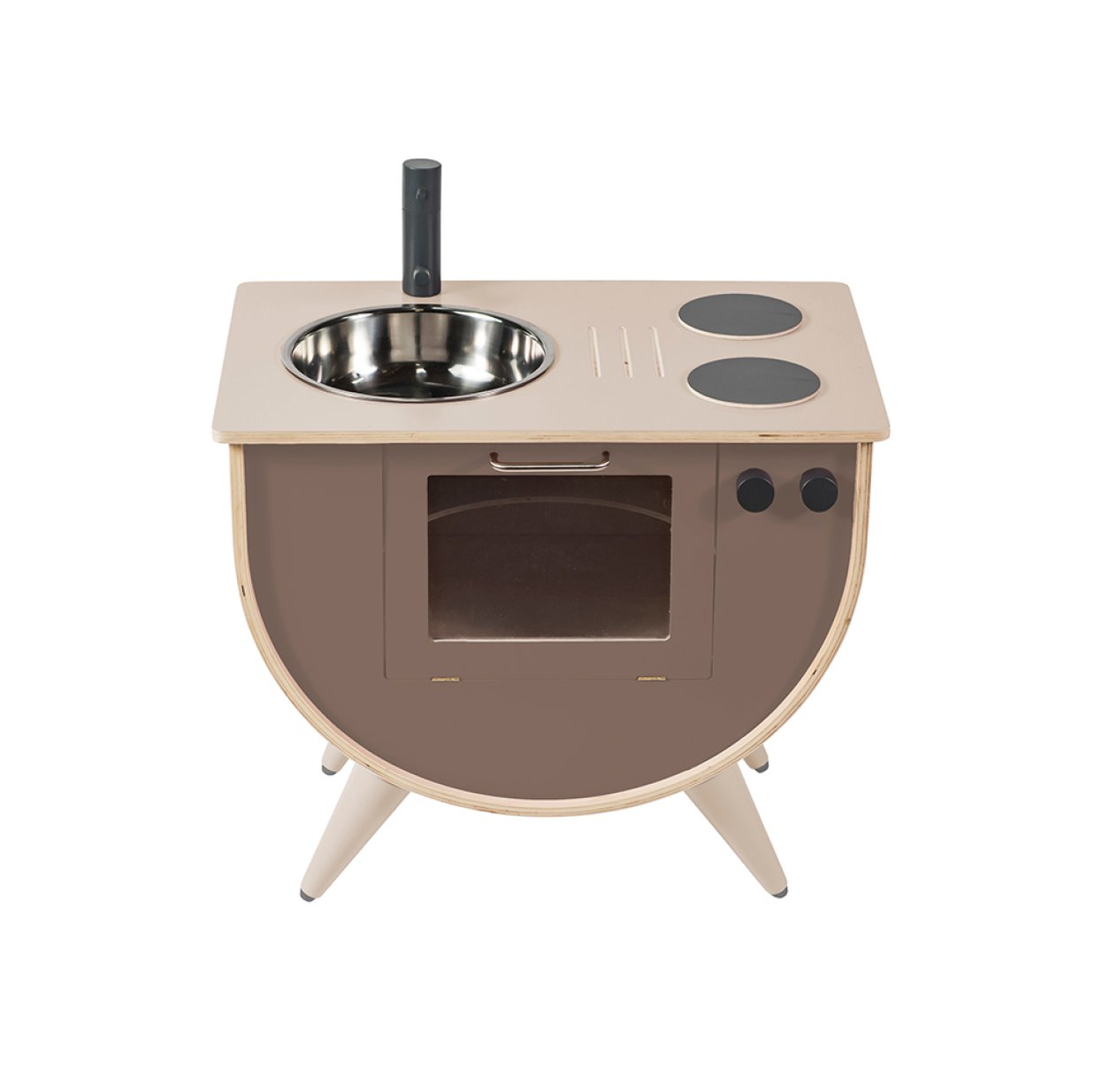 Cuisinière - Gris taupe