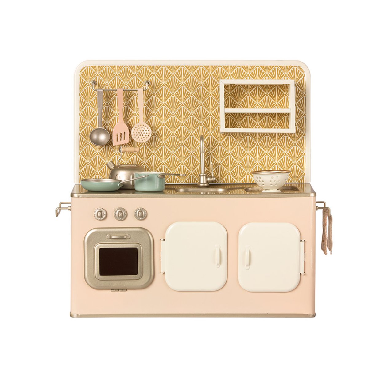 Cuisinière miniature - Rose poudré