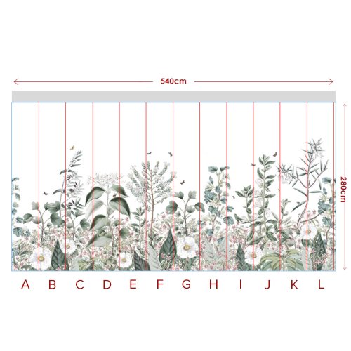 Papier peint Botanical Garden