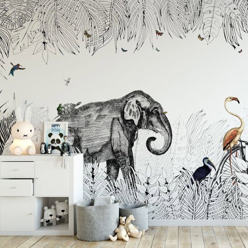 Papier peint Metrozoo