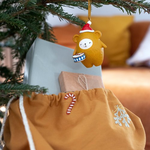 Décoration Fabbie Ours à suspendre