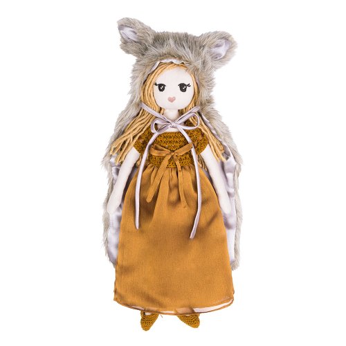 Déguisement Peau d'Âne pour poupée