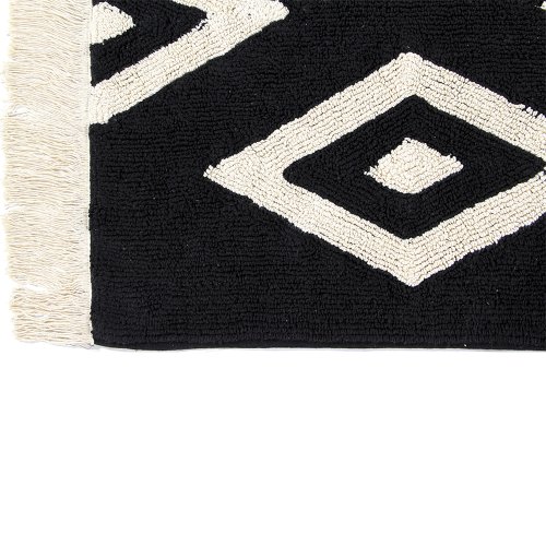 Tapis Diamonds - Noir