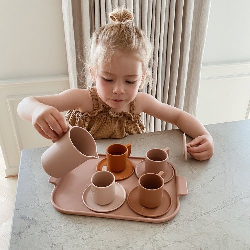 Dînette Service à Thé Ophélia - Rose Mix