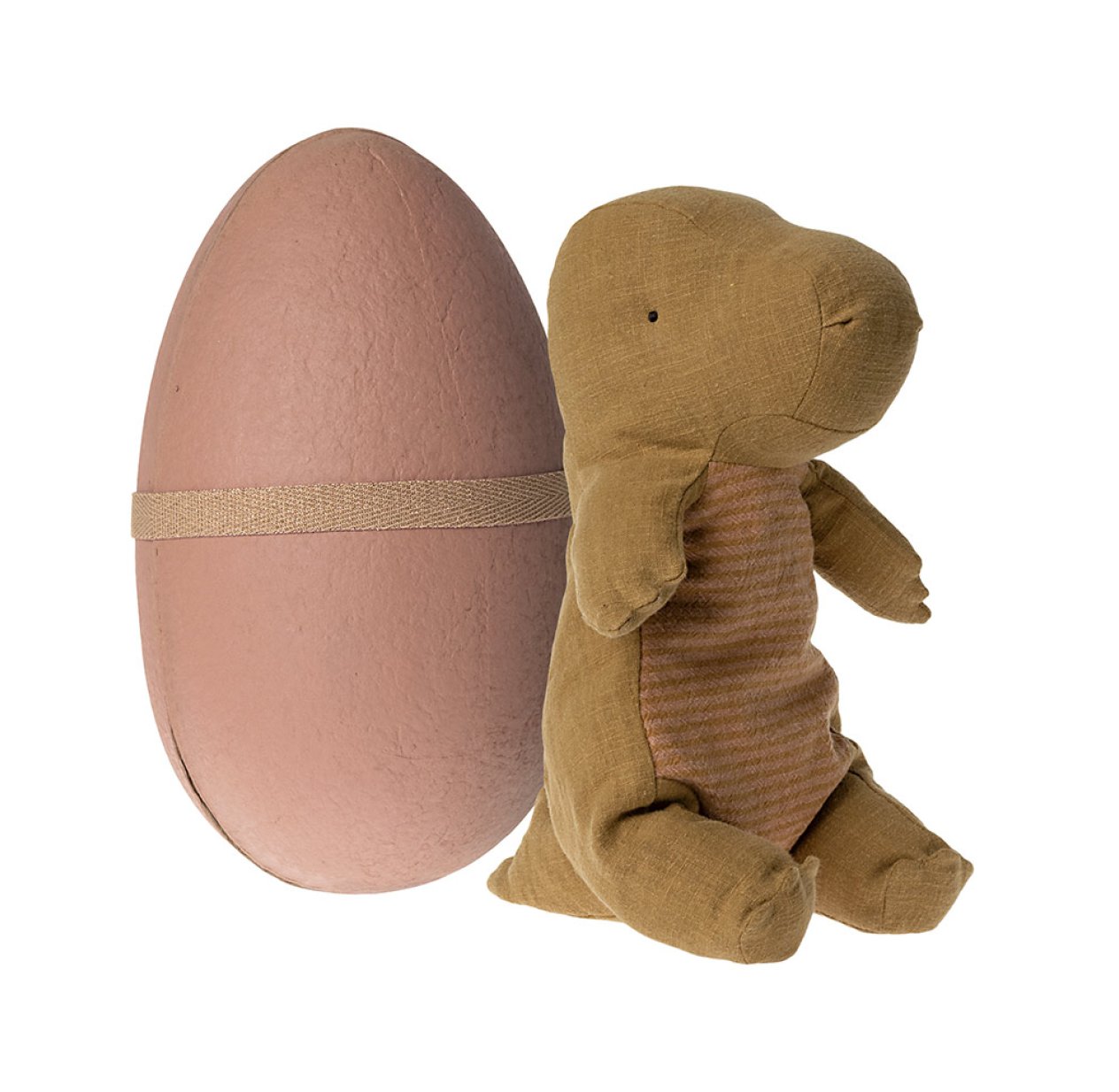 Dinosaure Gantosaurus Medium dans son oeuf - Ocre