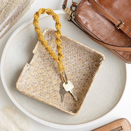 DIY Porte-clés en macramé Sabra