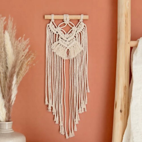 DIY Tenture murale en macramé Touma