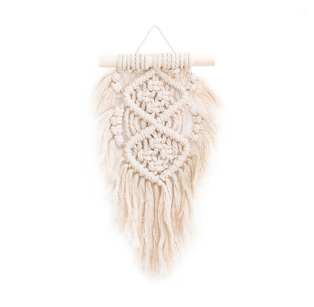 DIY Tenture murale en macramé Oasis