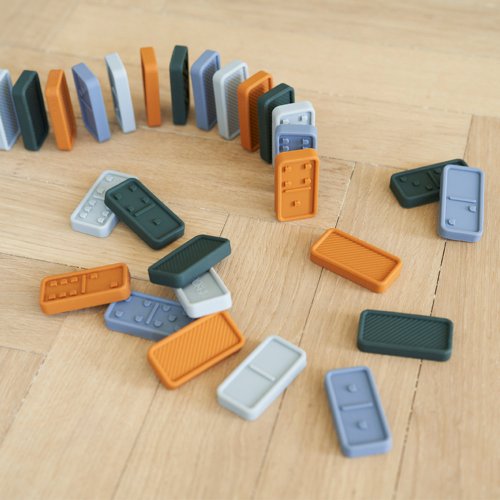 Jeu de Domino Dodo - Bleu mix