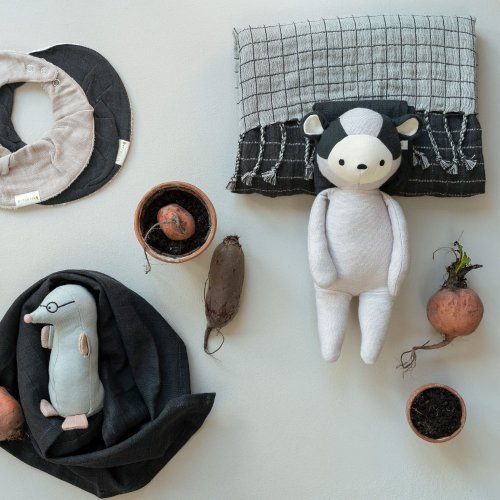 Doudou Blaireau Buddy Baas