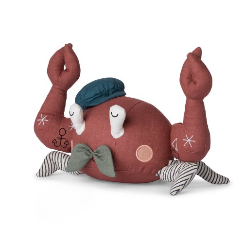Doudou Crabe Vintage