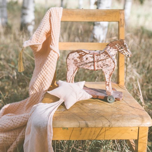 Doudou étoile Lovely Star pale peach - Pêche