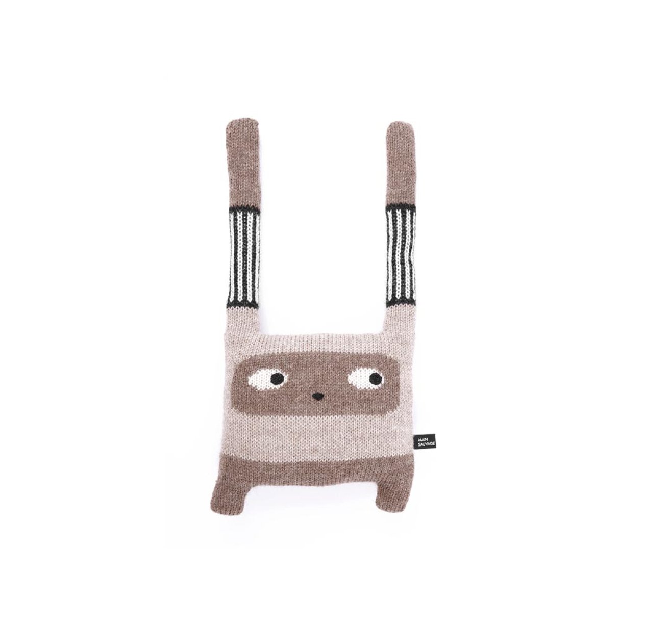 Doudou Lapin Humus - Brun