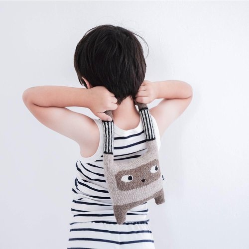 Doudou Lapin Humus - Brun