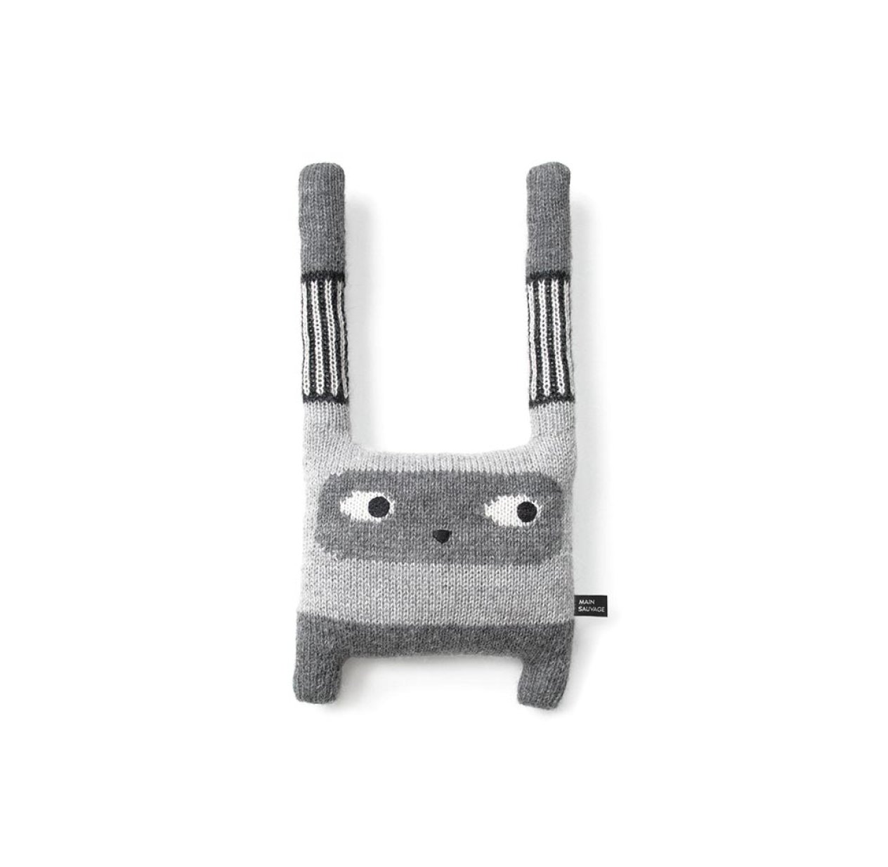 Doudou Lapin Humus - Gris