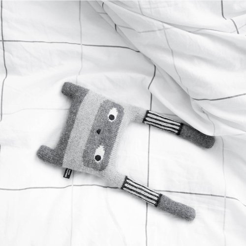 Doudou Lapin Humus - Gris