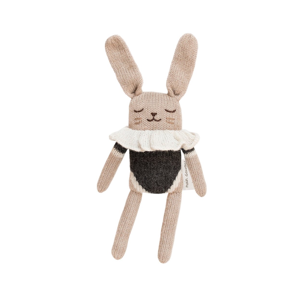 Doudou Lapin en Maillot - Noir