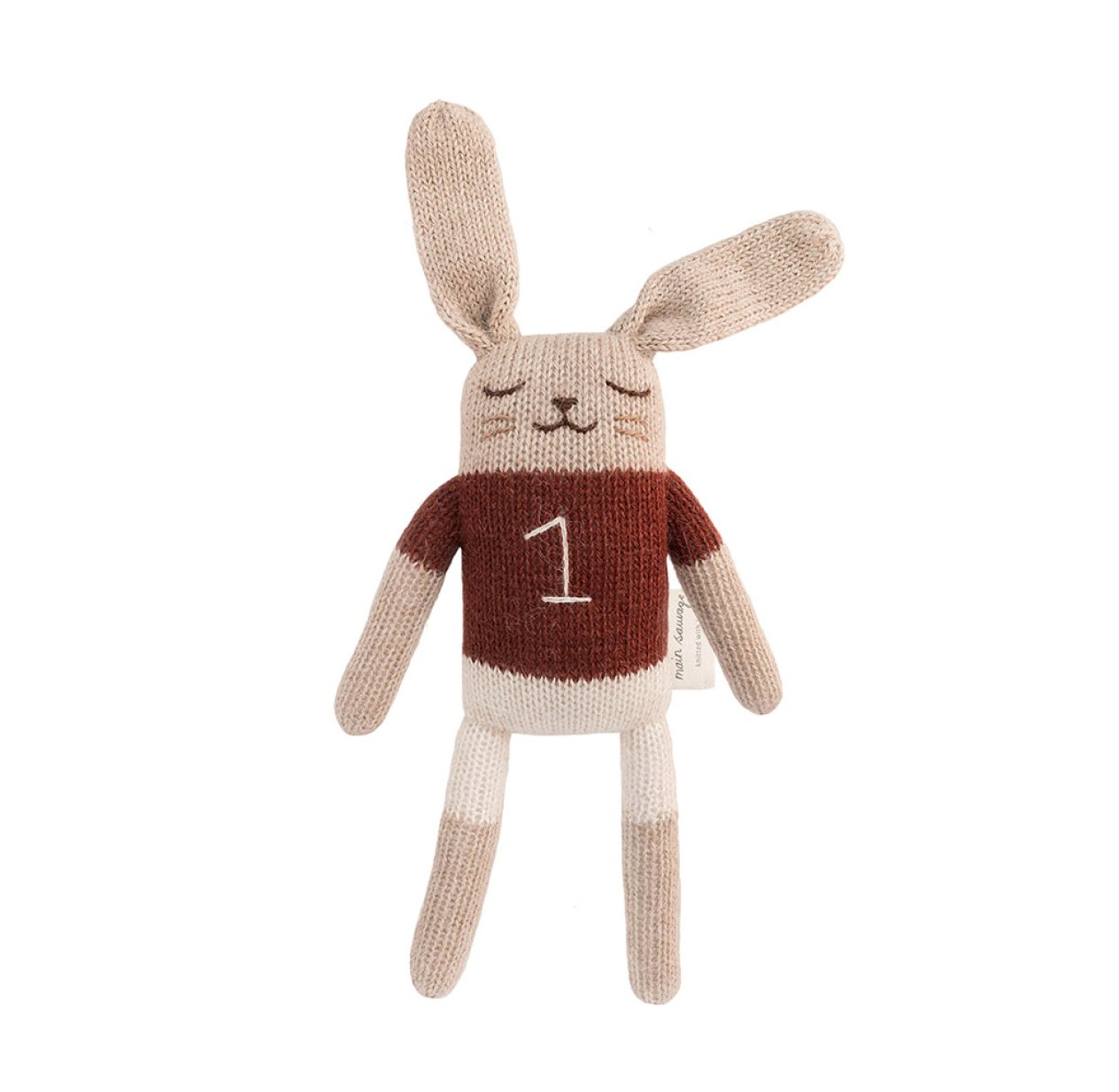 Doudou Lapin en maillot - Sienne