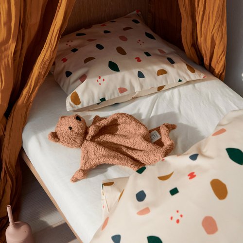 Doudou Ours Vintage Lotte - Rose Tuscany