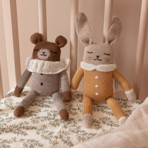 Doudou Ourson Pyjama - Avoine