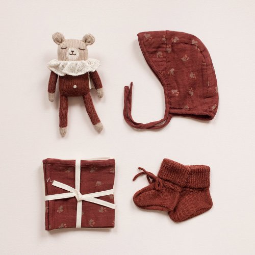 Doudou Ourson Pyjama - Sienne