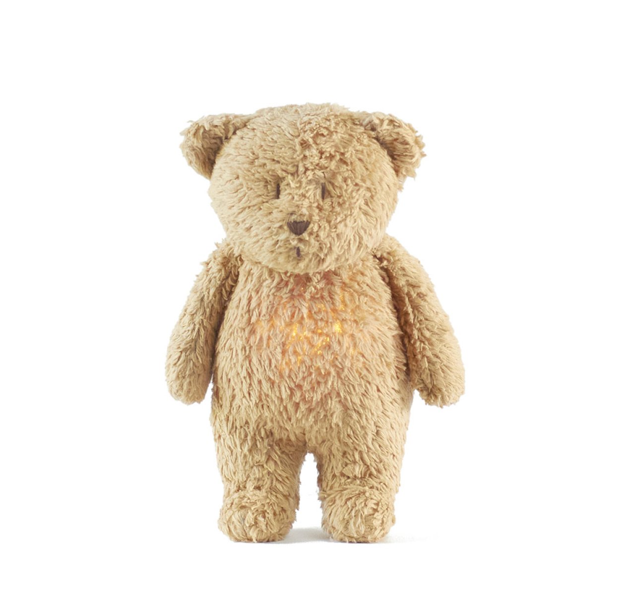 Doudou Veilleuse Ourson Vintage - Cappuccino