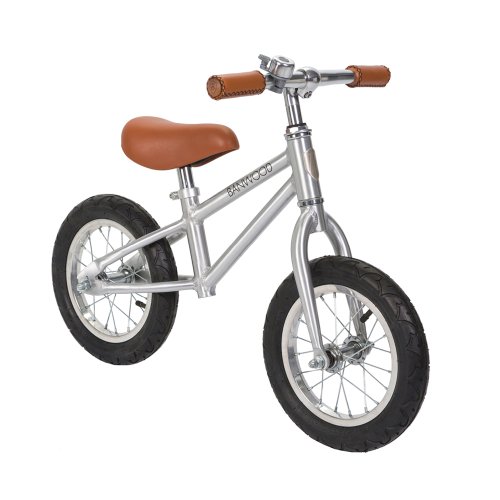 Draisienne First Go Chrome - Argent