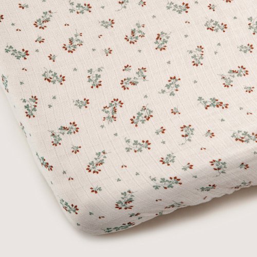 Drap housse mousseline Clover