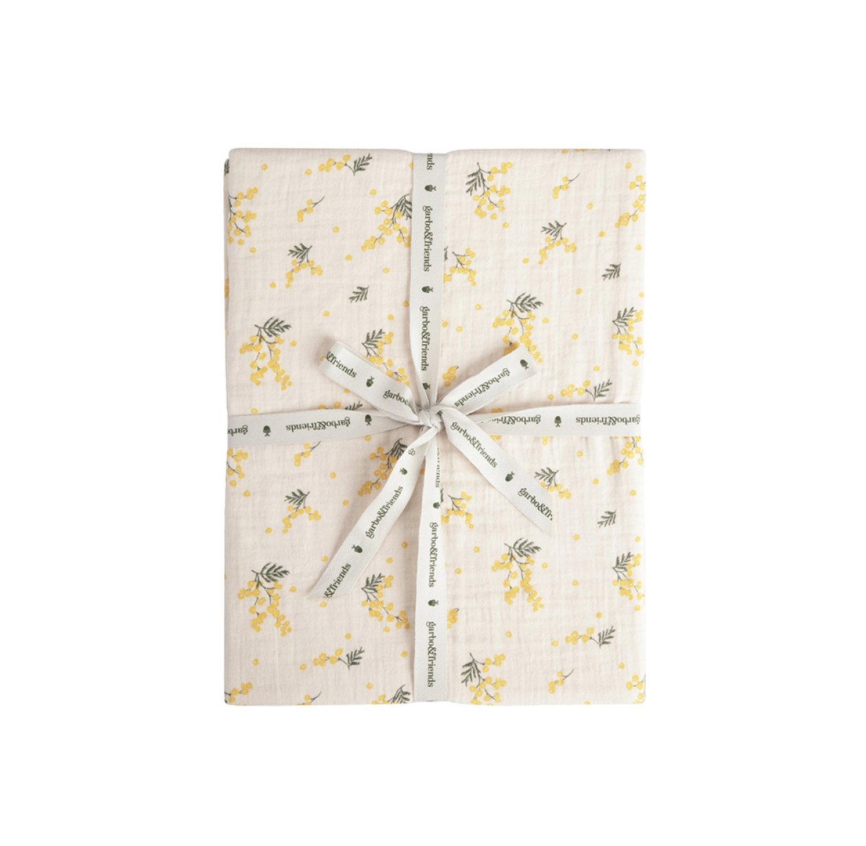 Drap housse mousseline Mimosa