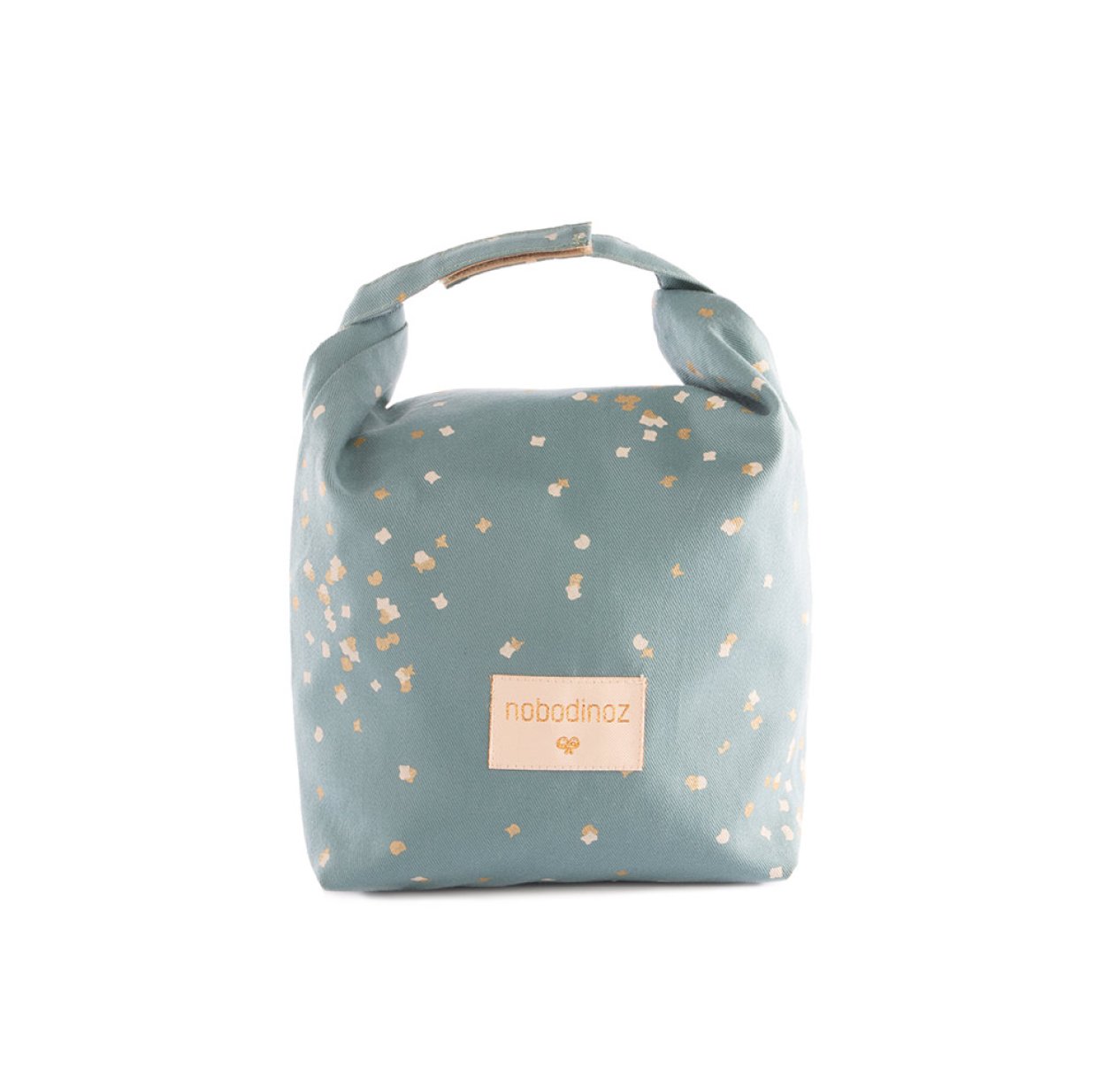 Sac à goûter Too Cool Gold Confetti - Vert celadon