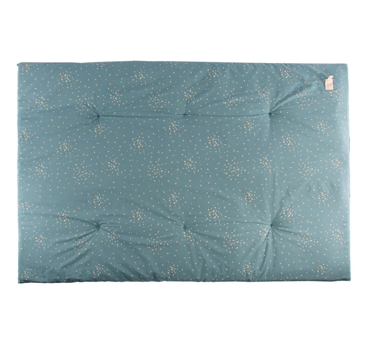 Edredon Futon Eden Gold Confetti - Magic Green