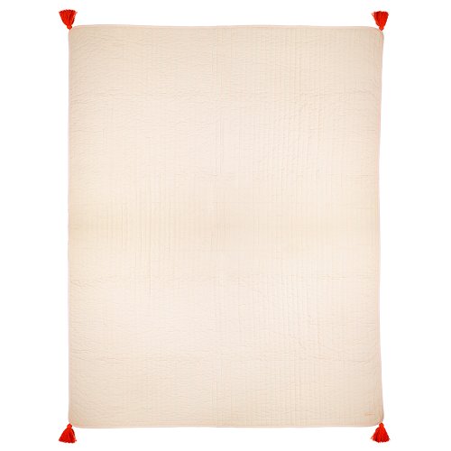 Edredon pompons - Rose pâle