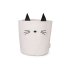 Petit panier de rangement Chat Ella - Rose poudré