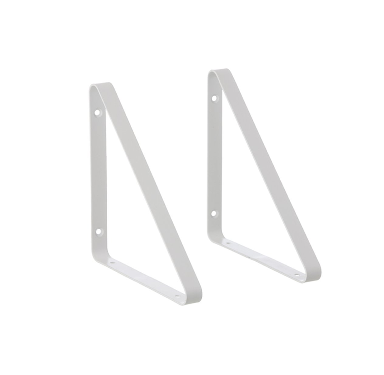Equerres pour étagère - Blanc