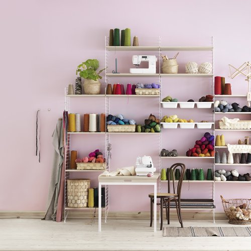 Pack 3 étagères 58 cm - Frêne