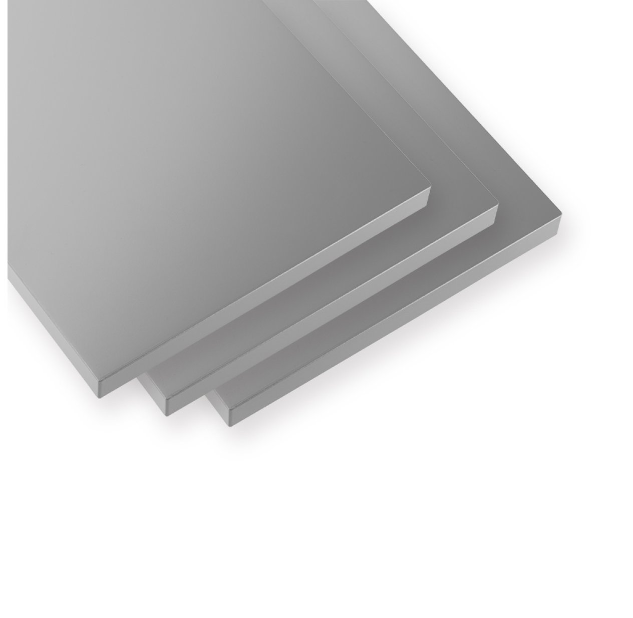 Pack 3 étagères 78 cm - Gris