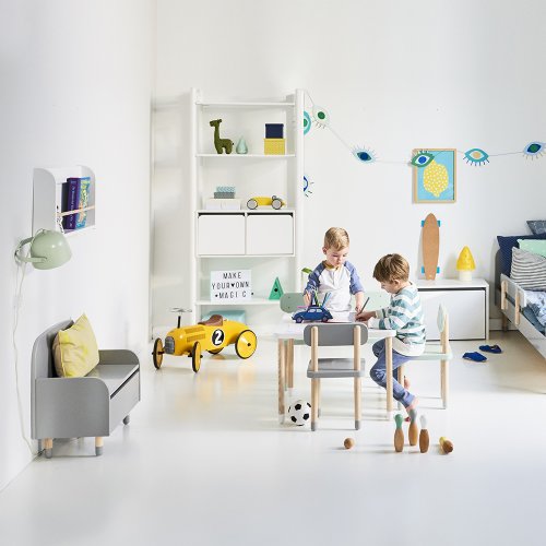 Etagère murale à livres - Blanc