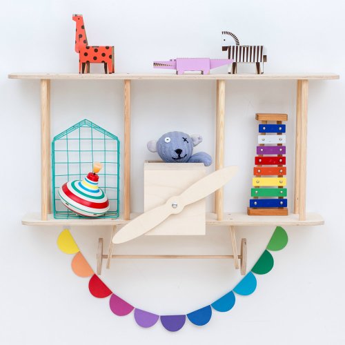 Etagère Avion - Naturel