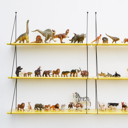 Etagère Babou triple - Rose fluo