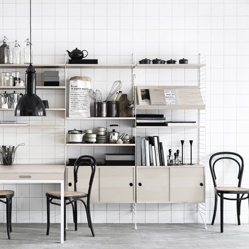 Etagère pour magazines - Frêne