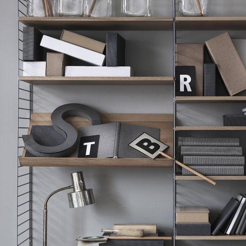 Etagère pour magazines - Noyer