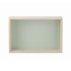 Etagère vitrine - Vert d\'eau