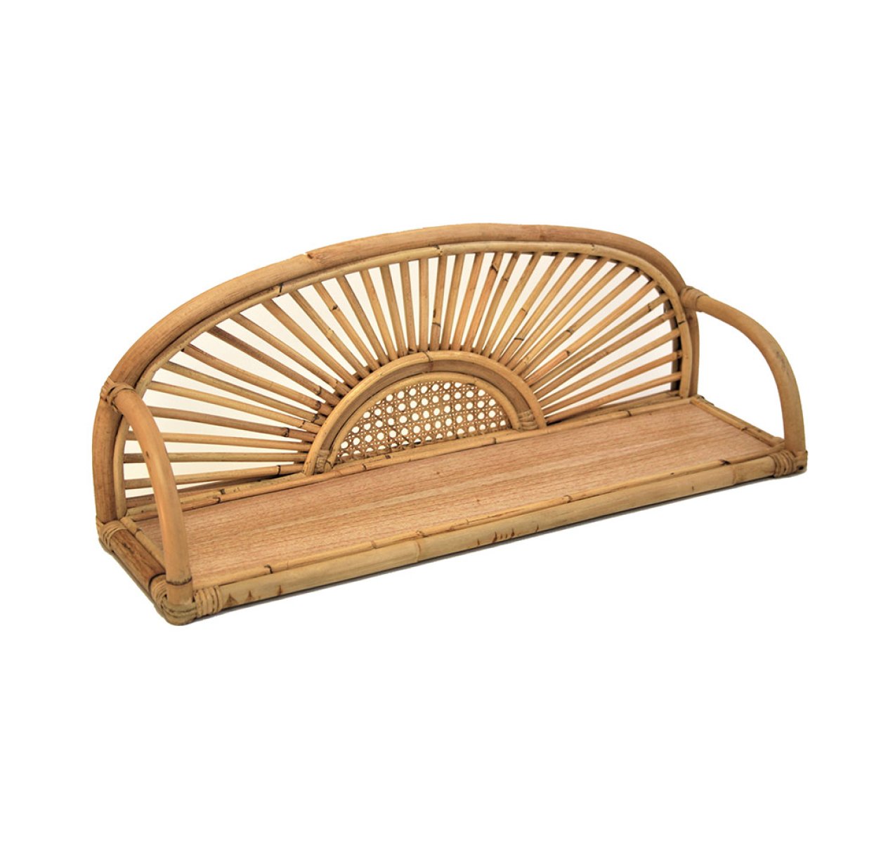 Etagère en rotin et cannage Flores