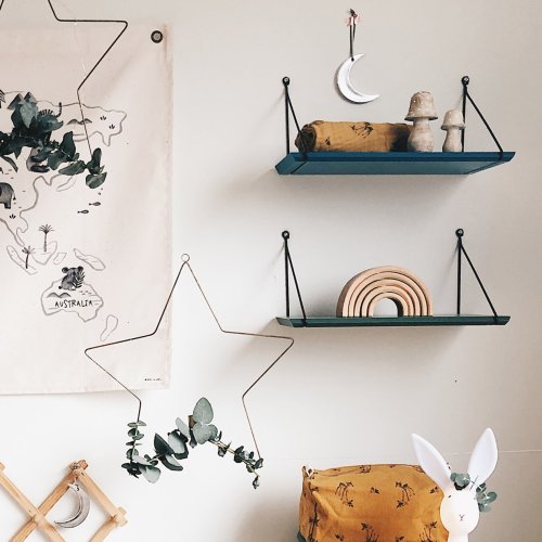 Etagère Mini Babou - Bleu pétrole